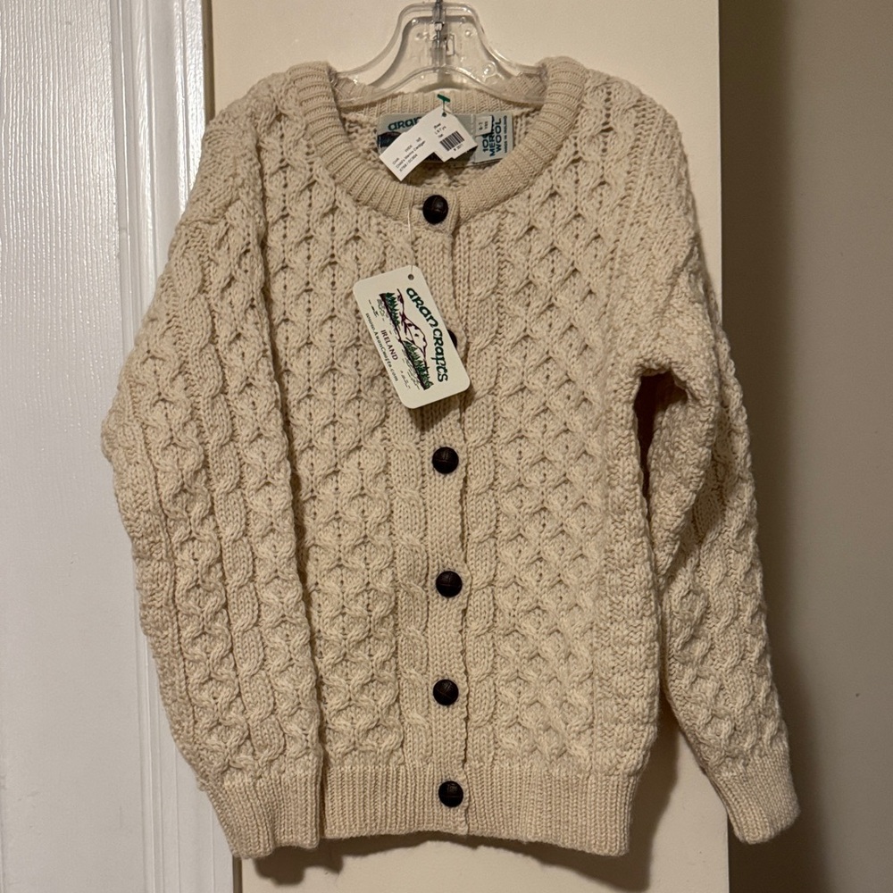 Aran Crafts wool sweater
